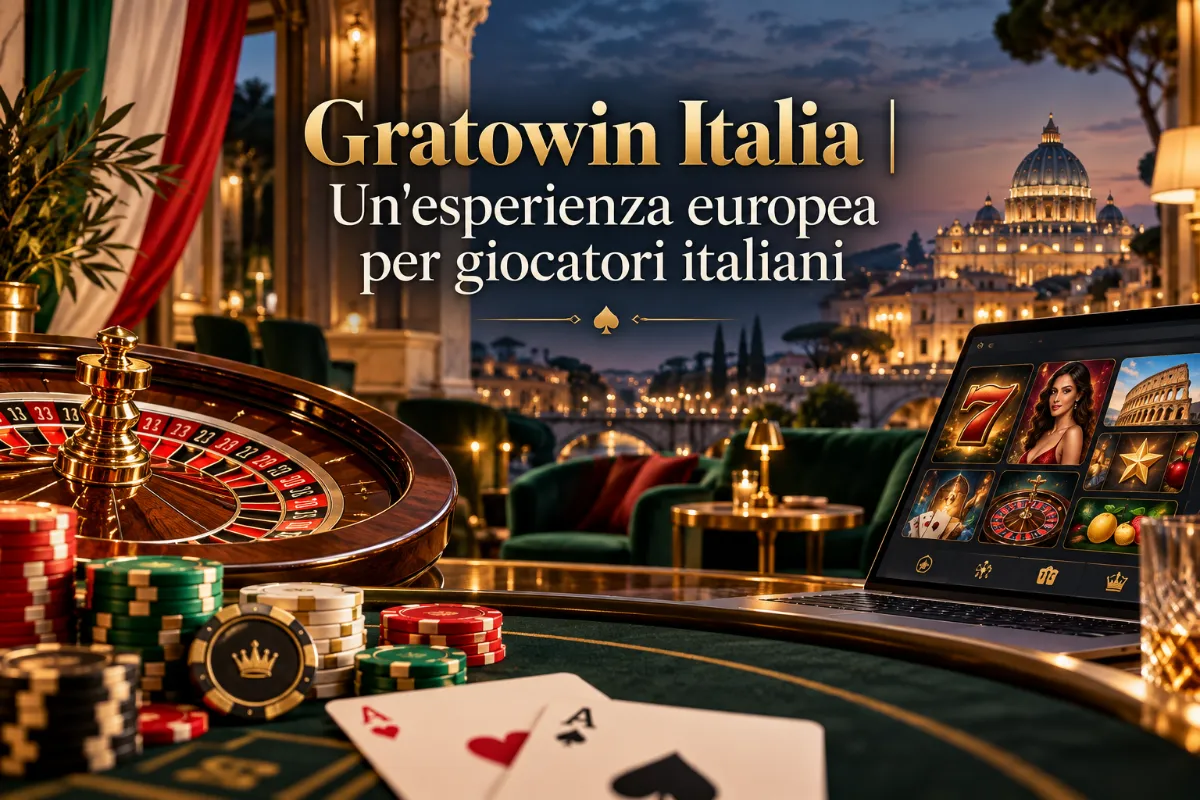 Gratowin Italia | Un'esperienza europea per giocatori italiani
